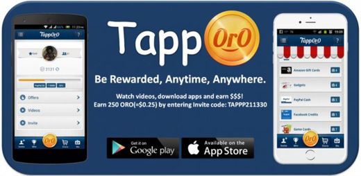 Gana Dinero en Android con TappOro - YouTube