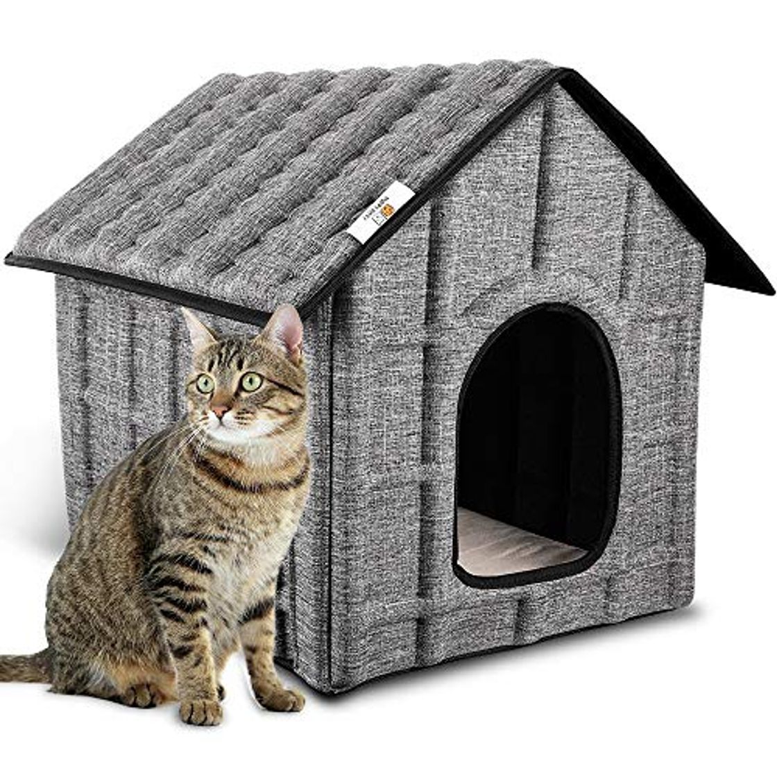 Lugares PUPPY KITTY Casa para Gatos para Exteriores