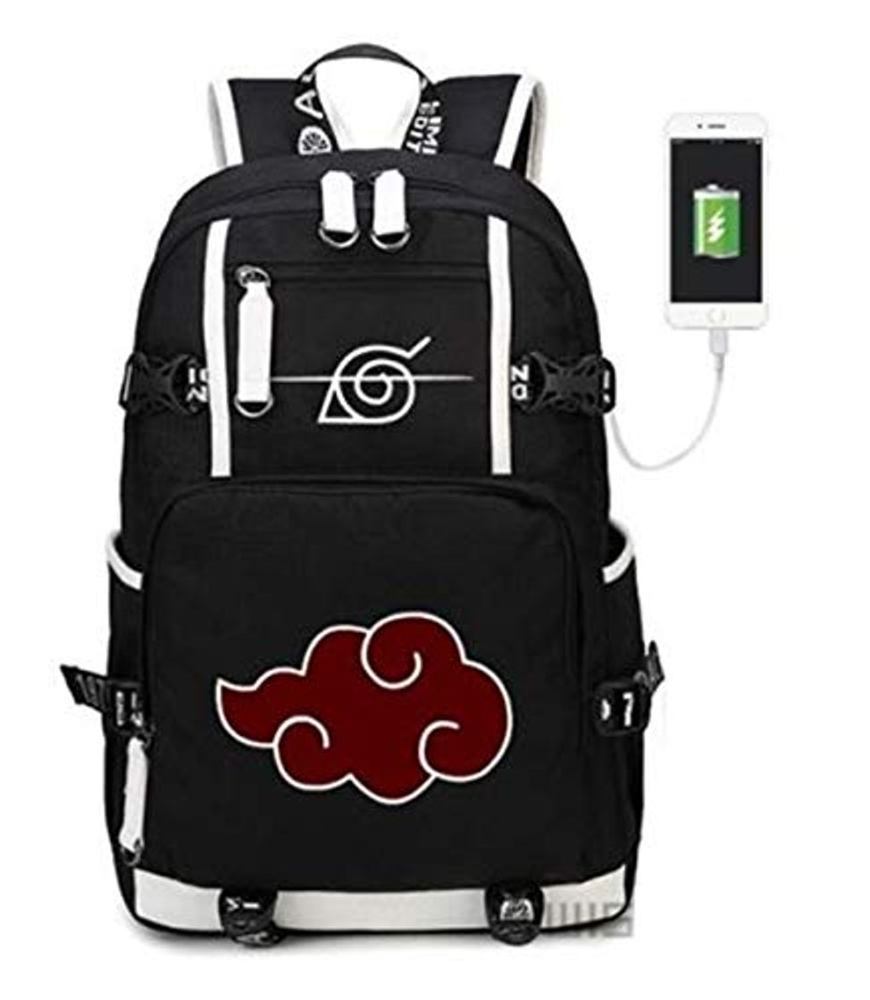 Product Mochila YOYOSHome del anime Naruto para cosplay, mochila para libros y ordenador