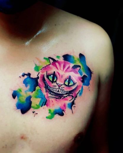 Tatoo - Gato de Cheshire 🐱