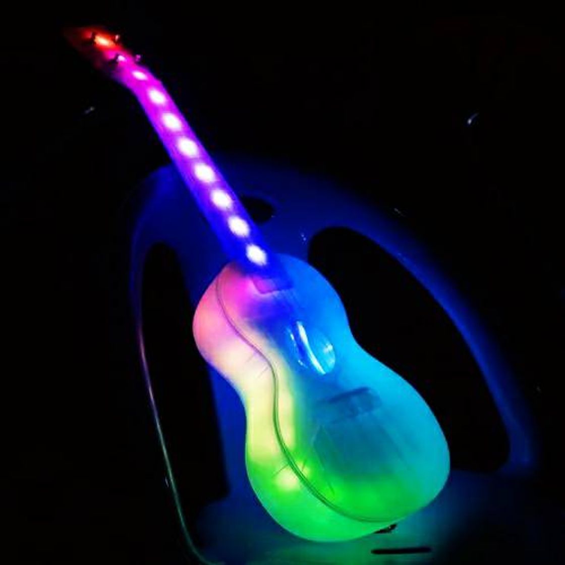 Products Ukulele Transporte con Luz LED 🚨✨🔮