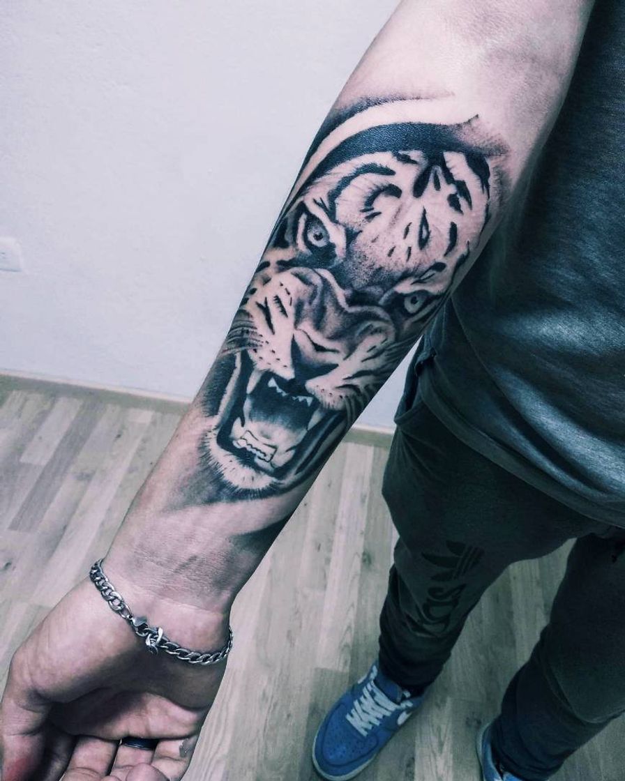 Moda Tatoo - Tigre 🦁✨