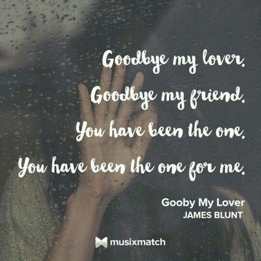 James Blunt - Goodbye My Lover 