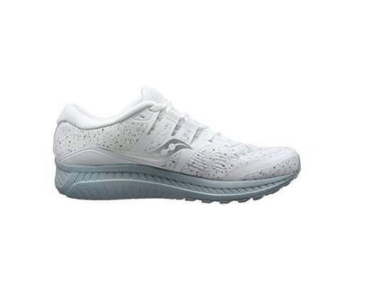 Saucony Ride ISO, Zapatillas de Running para Hombre, Blanco