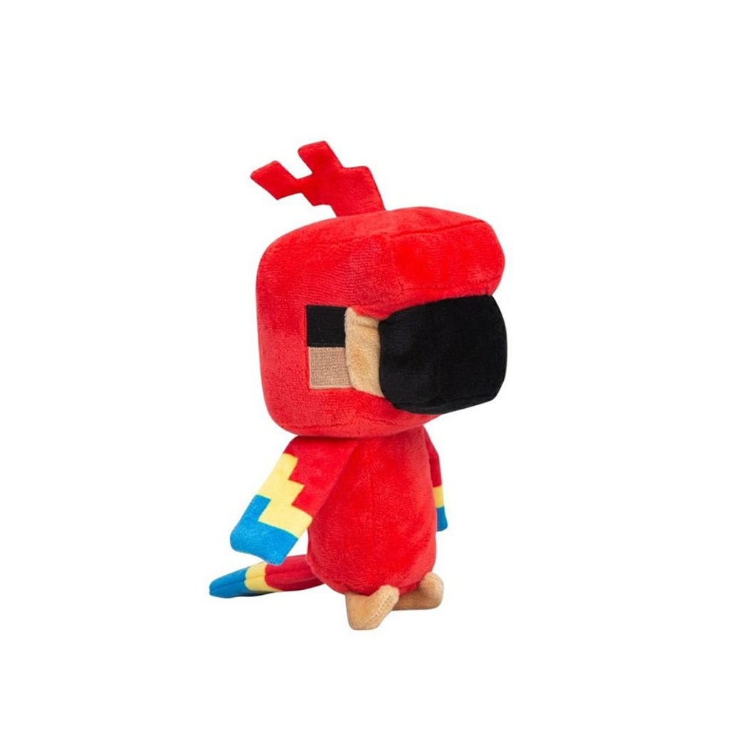 Social Minecraft Happy Explorer Parrot Plush

