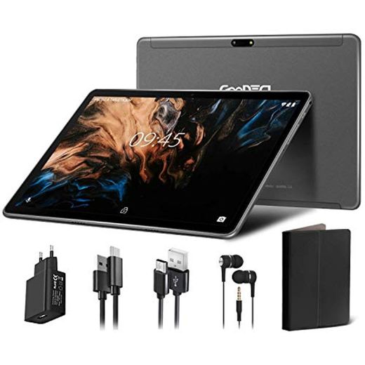 Tablet 10 Pulgadas Full HD Android 9.0 Tablet GOODTEL G3 Quad-Core