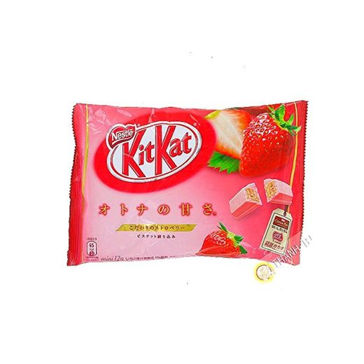 Biscuit Kitkat fraise NESTLE 135.6g Corée