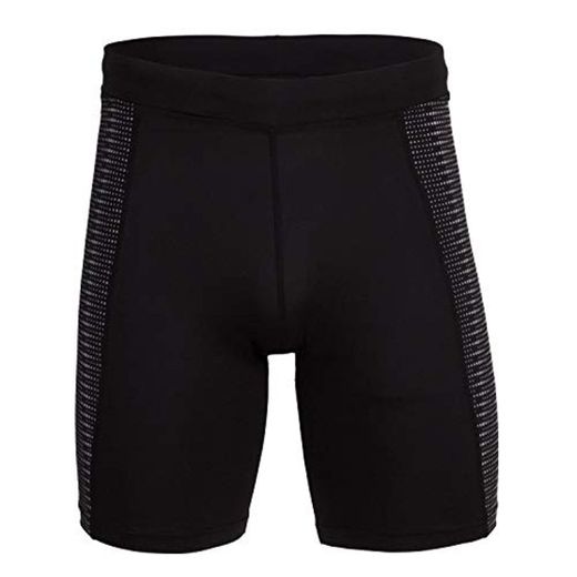 Joma Malla Corta Running Night Negro Short Caballero Deportivo