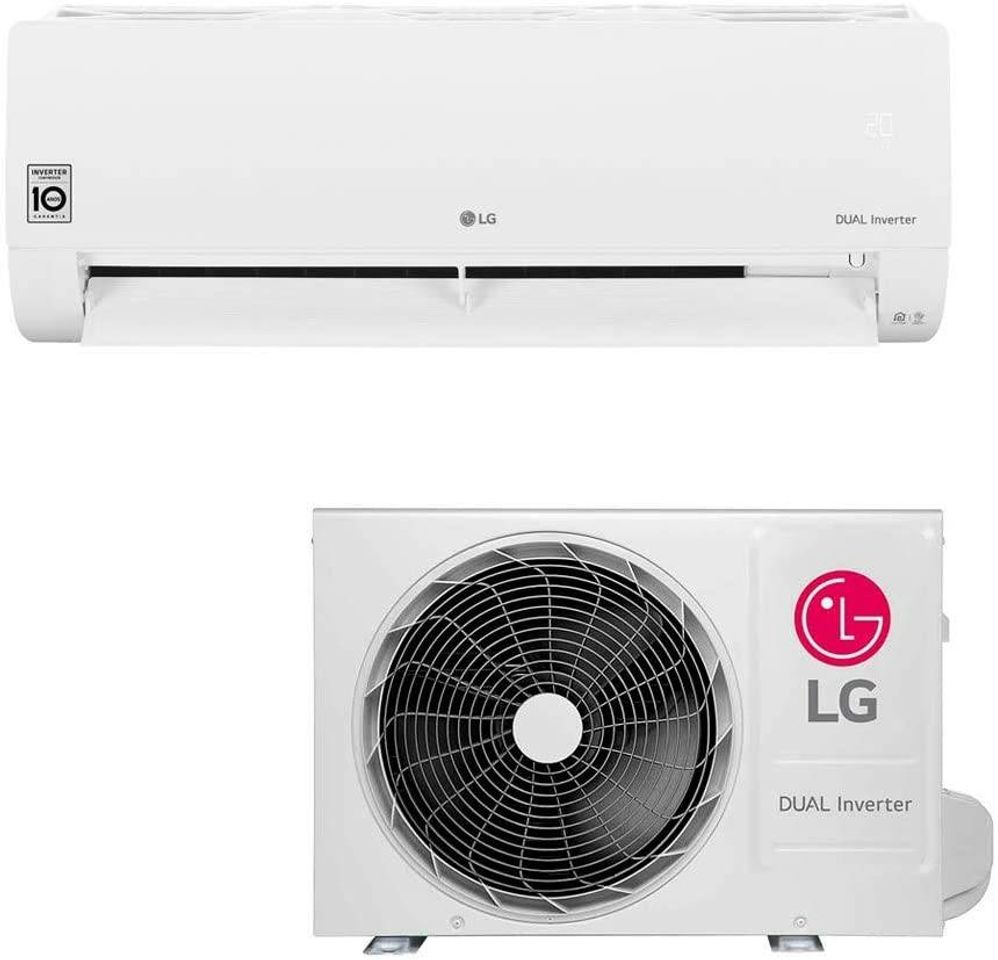 Moda Ar Condicionado Split Hi Wall LG DUAL Inverter Voice 12000 B