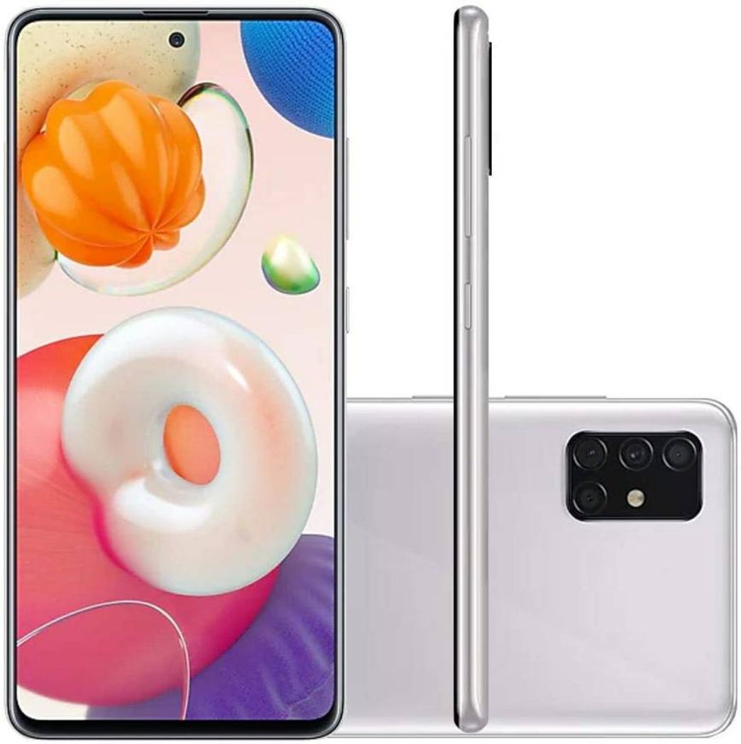 Celular Samsung Galaxy A51 Cinza 128gb 4gb Ram Quádrupla 48m