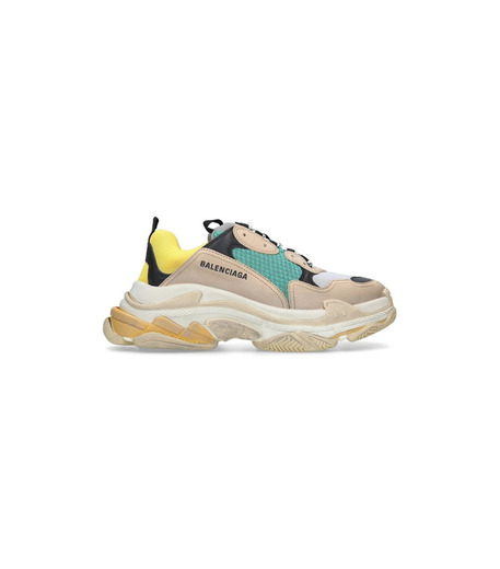 Balenciaga Triple S green yellow