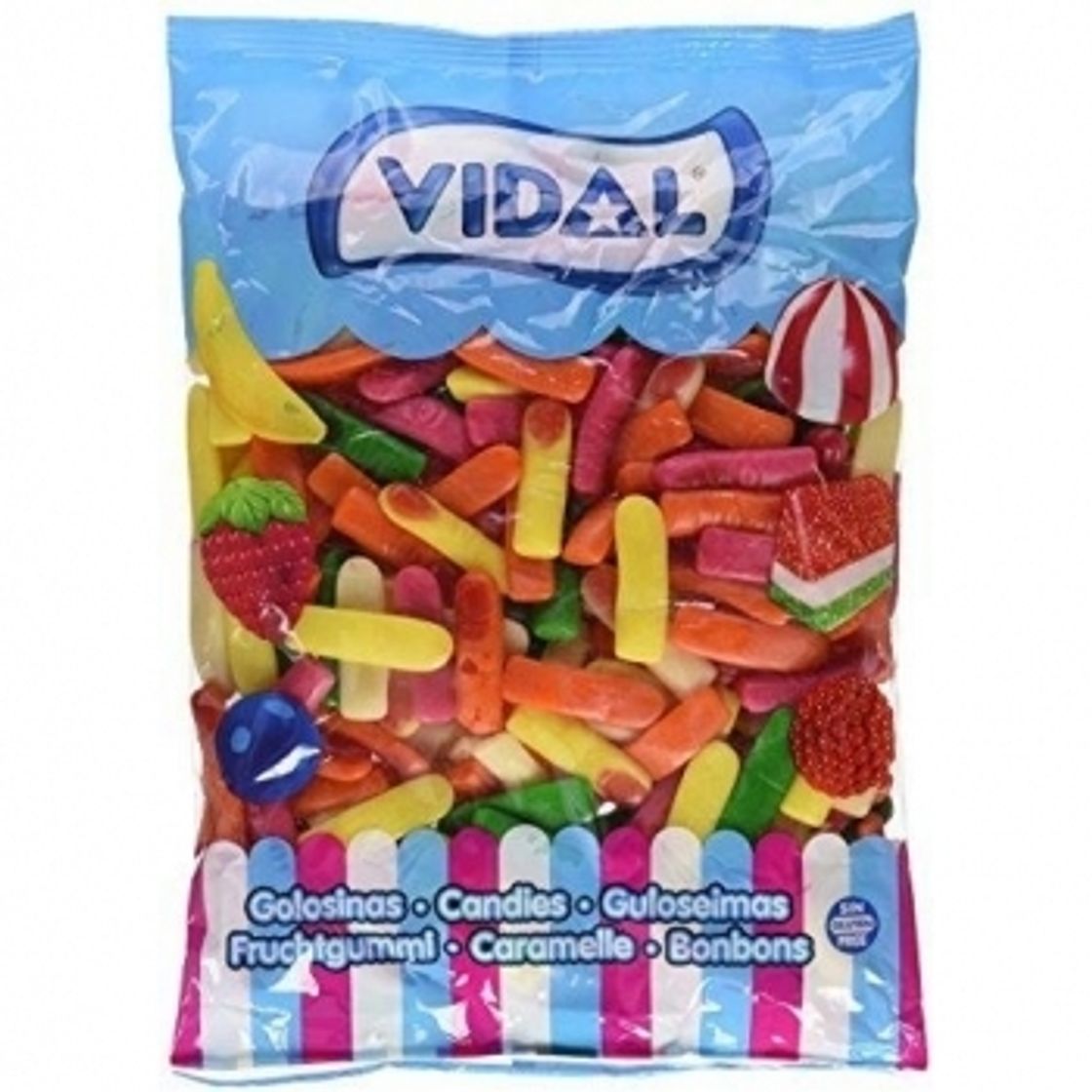 Product Vidal Dedos Surtidos Brillo Golosina