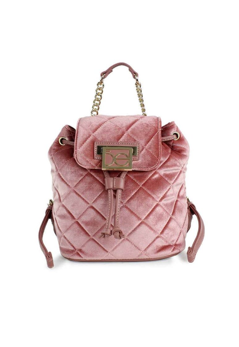 Fashion Backpack rosa terciopelo Cloe 😍