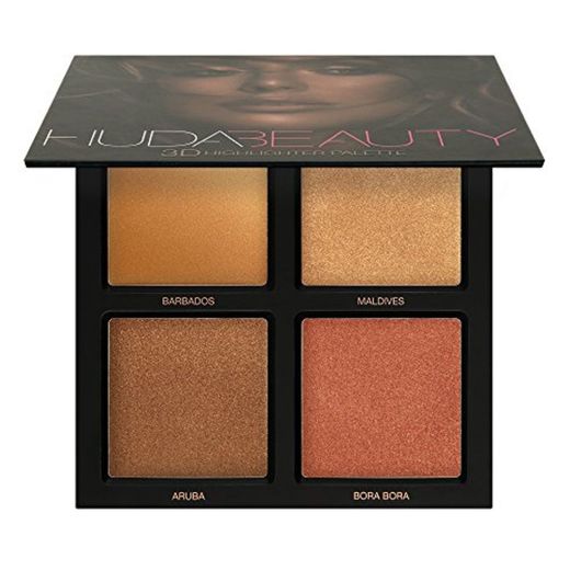 Huda Beauty 3D Highlighter Palette Bronze Sands Edition