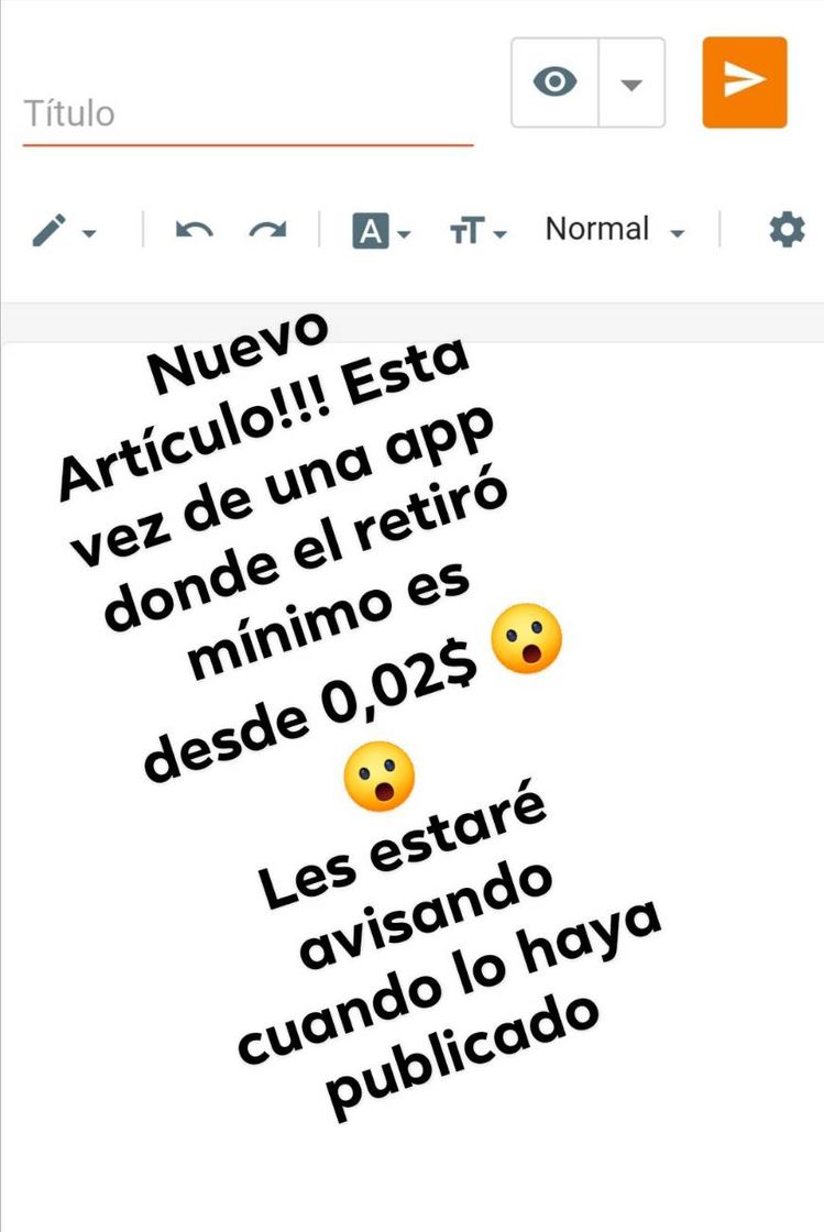 Social Nuevo Artículo !!! 