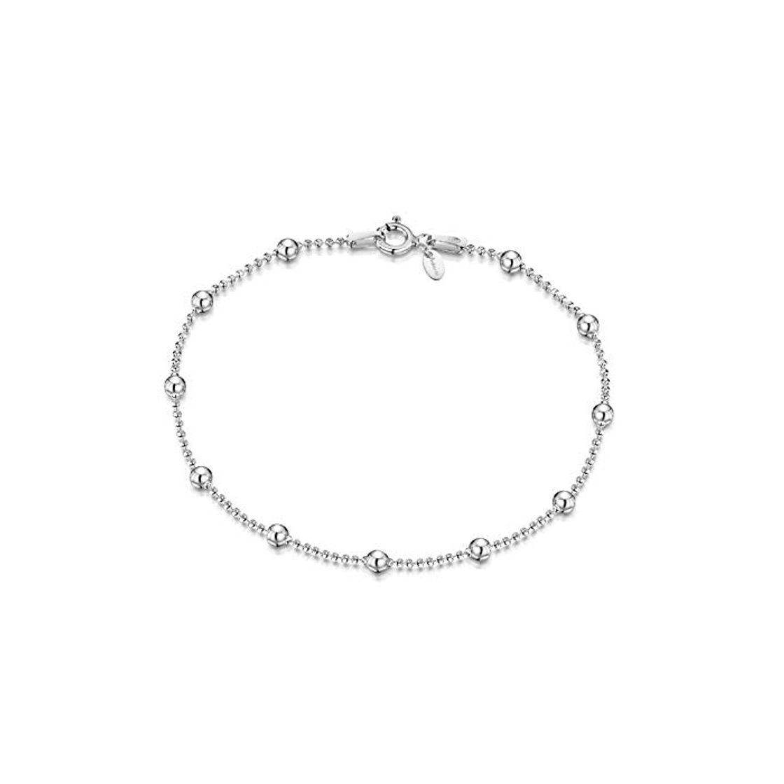 Product Amberta® Joyería - Pulsera - Fina Plata De Ley 925 - Cadena