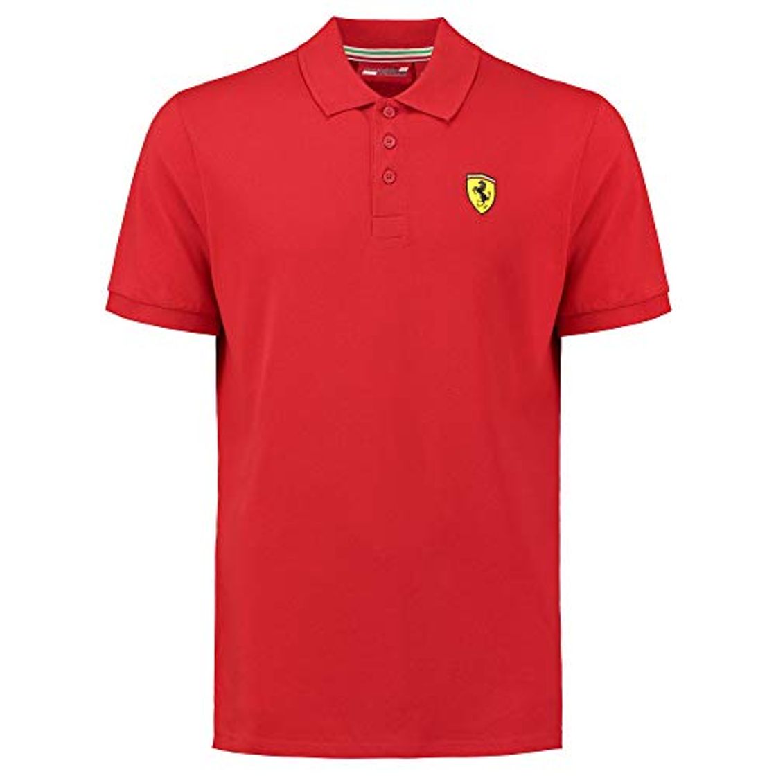 Social Ferrari 2018 Scuderia - Polo de manga corta para hombre