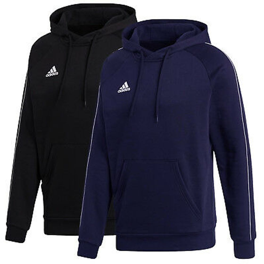 Fitness adidas Core18 Hoody Sweatshirt, Hombre, Negro