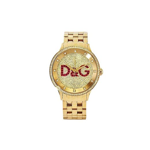 Dolce & Gabbana Time Big IPG Gold DIAL with Red Logo BRC