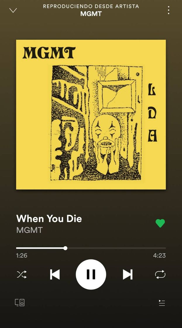 Canción When You Die