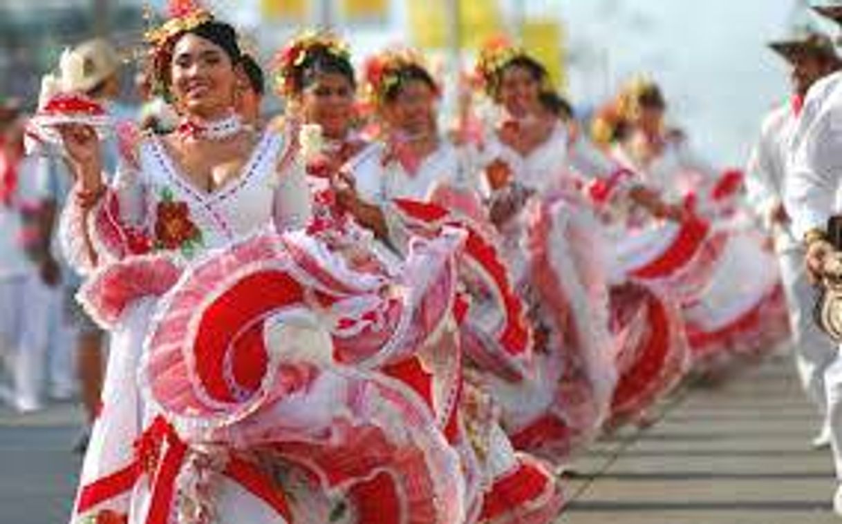 Moda Baile de la cumbia Barranquilla -Colombia 