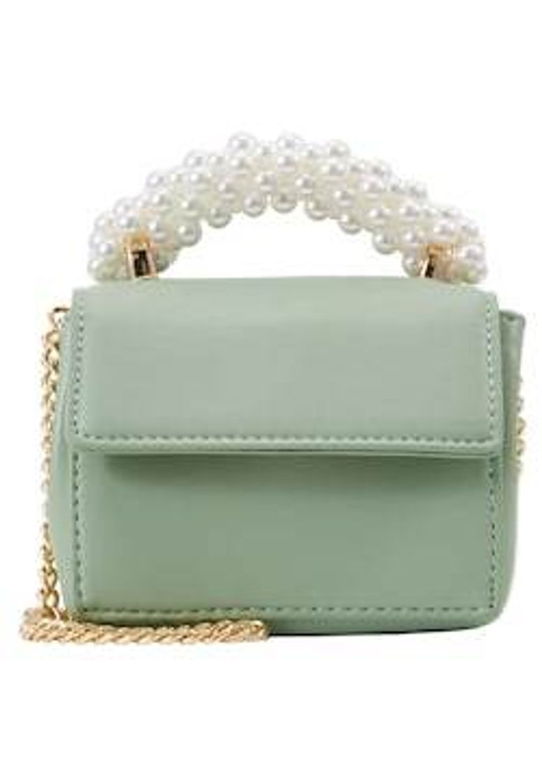 Fashion Topshop PEARL HANDLE MICRO CINDY - Bandolera - sage ...