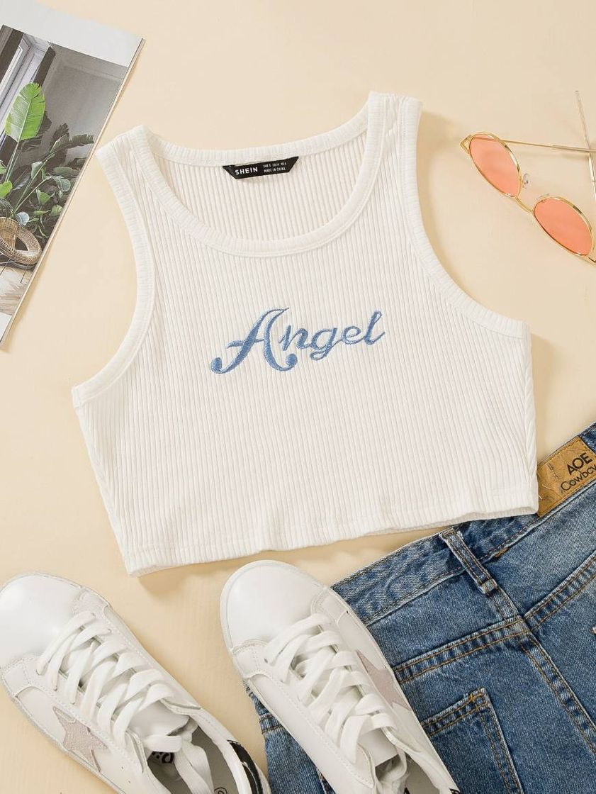 Fashion cropped regata angel