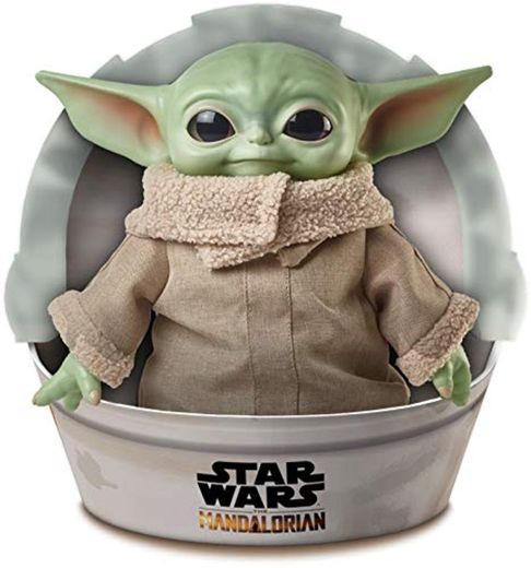 Star Wars Baby Yoda de la serie The Mandalorian, peluche de 28