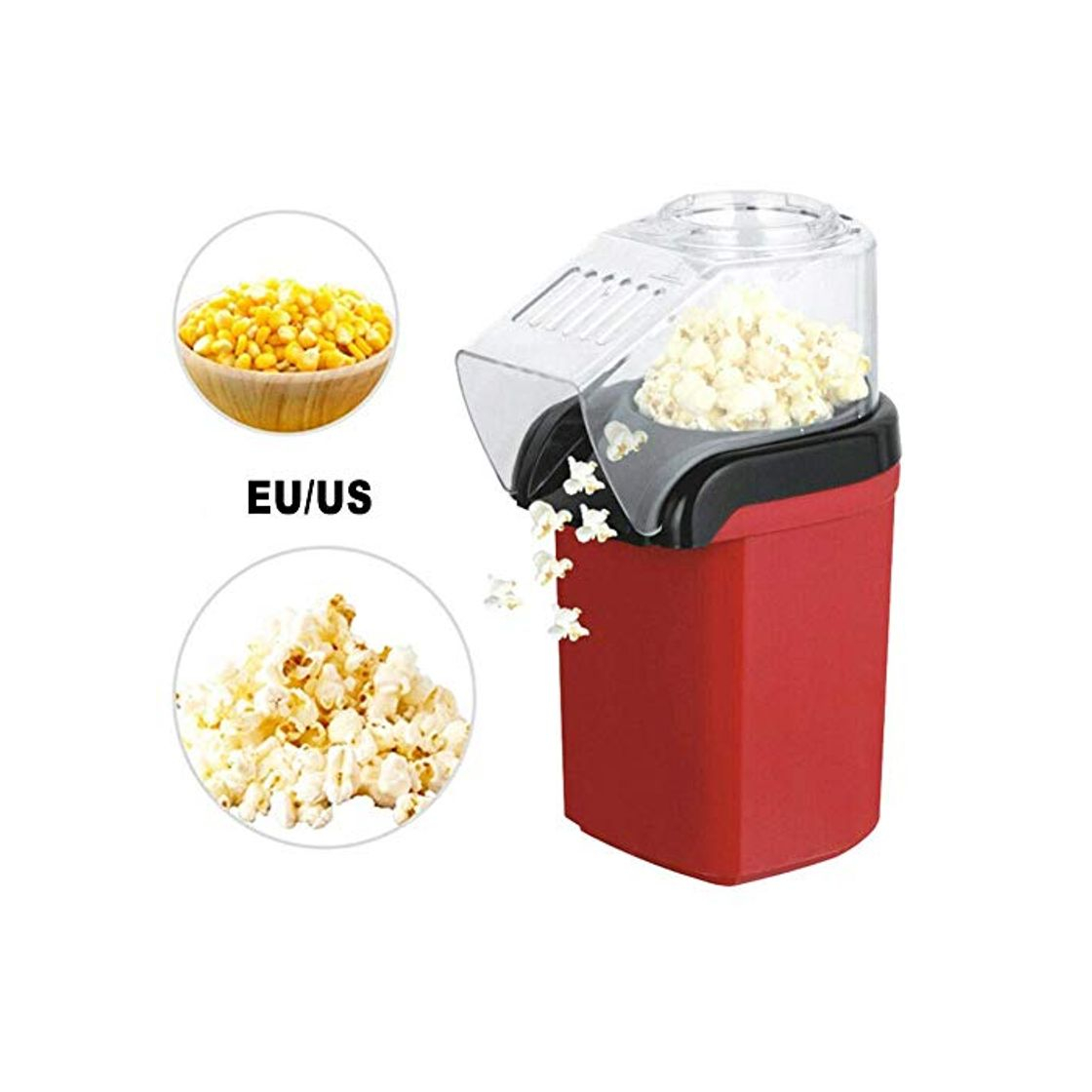 Social Kitabetty Mini Air Popcorn Maker