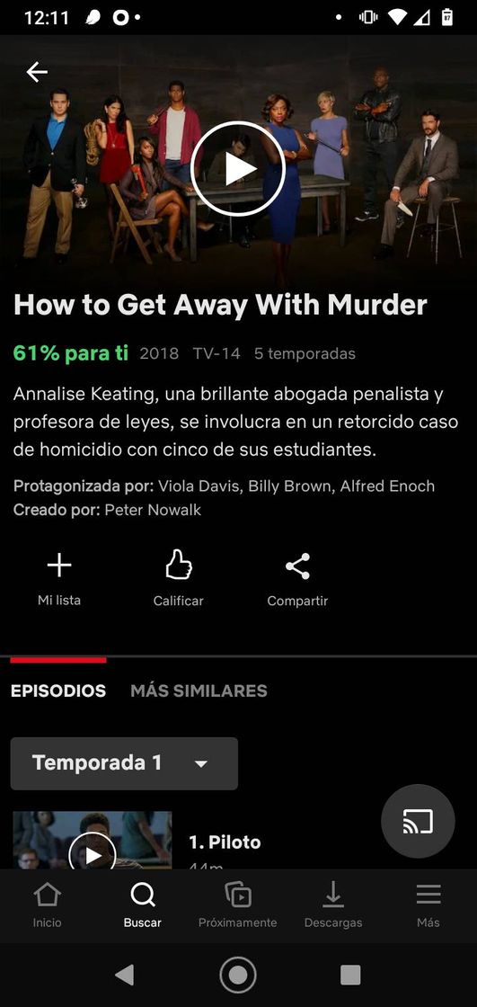 Serie How to Get Away With Murder | Netflix