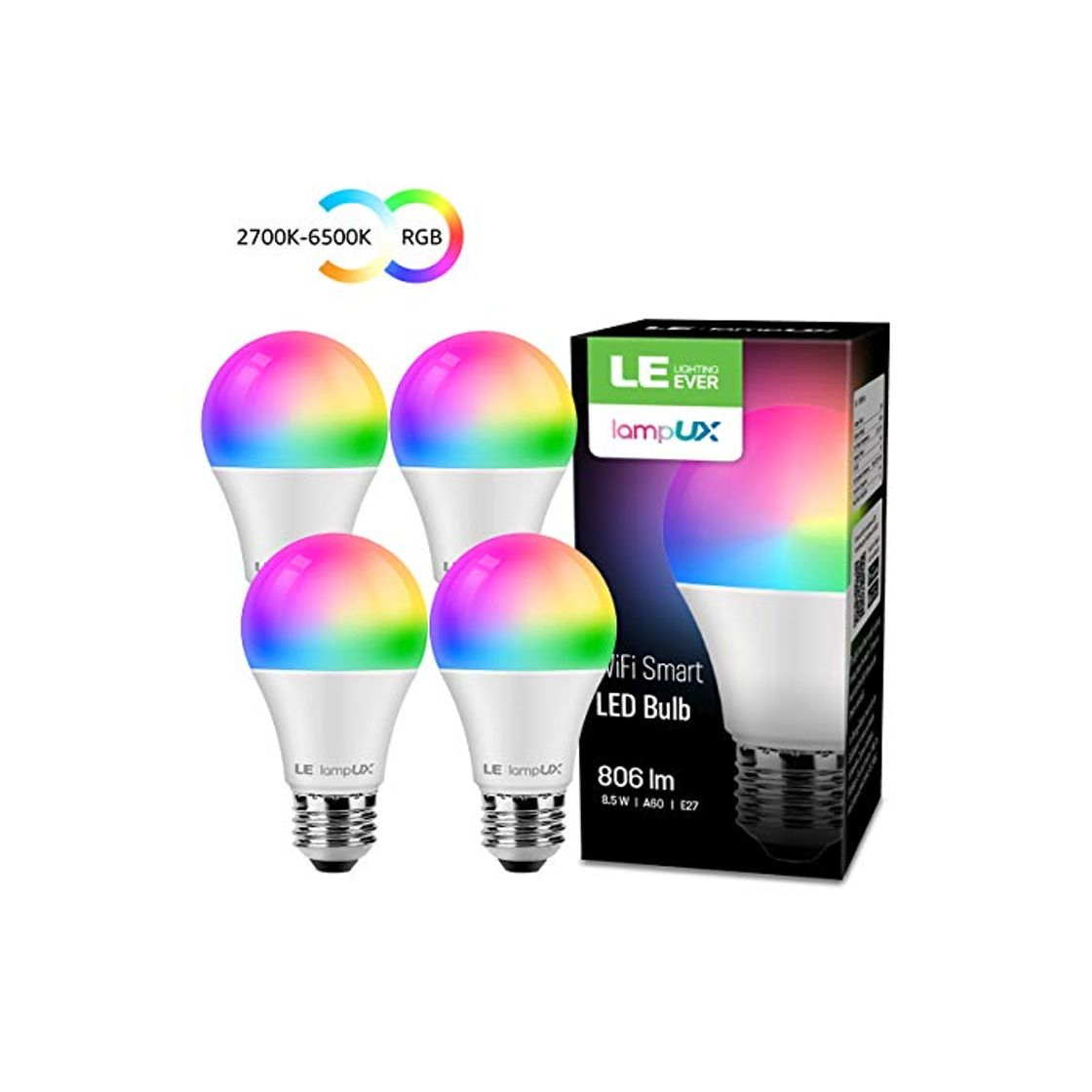 Producto Bombilla LED Inteligente WiFi Regulable