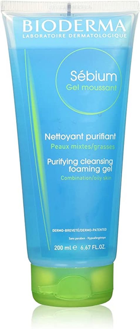 Social Bioderma Sebium Gel Moussant Nettoyant Purifiant 200 ml