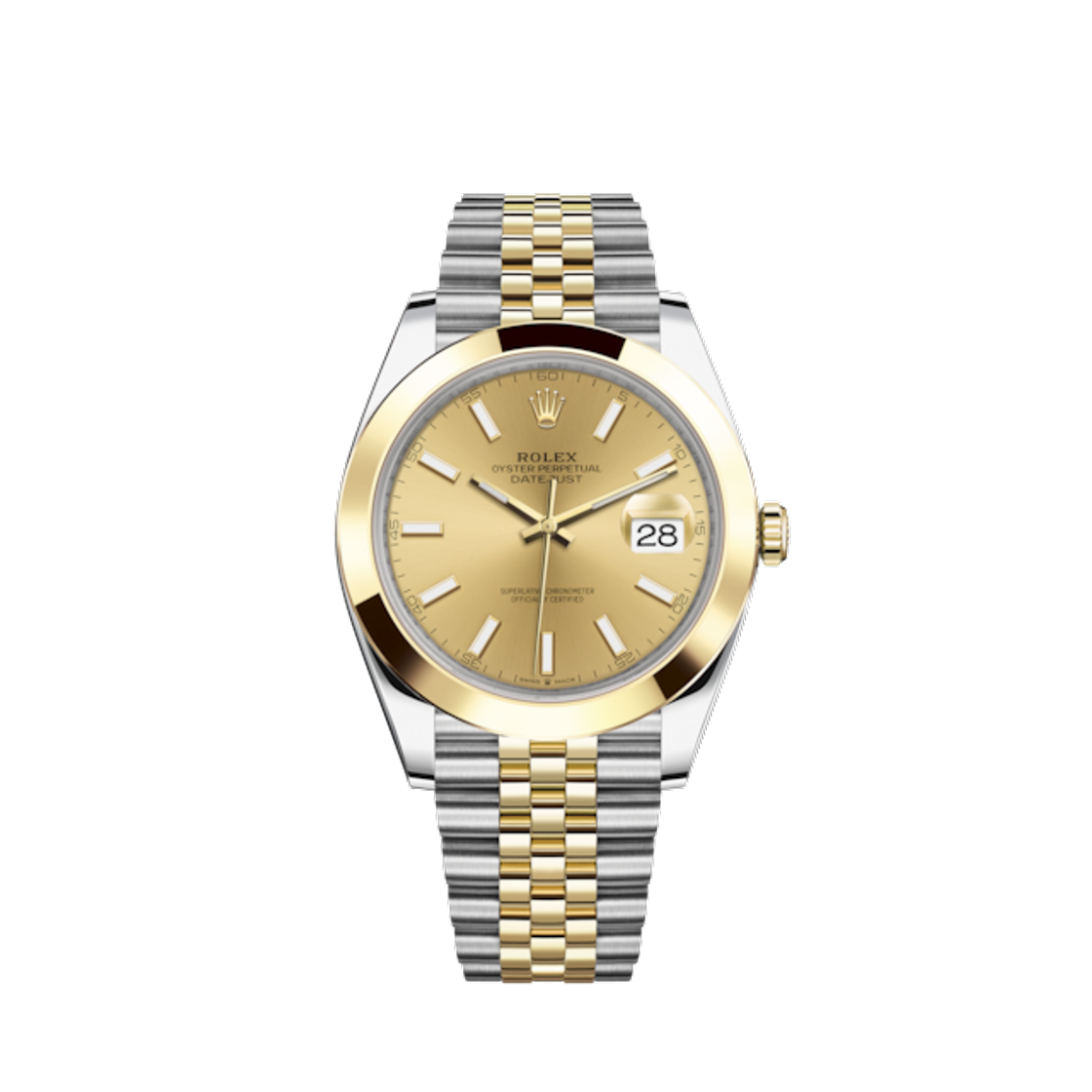 Producto Rolex Oyster Perpetual Datejust Jubilee champán índice