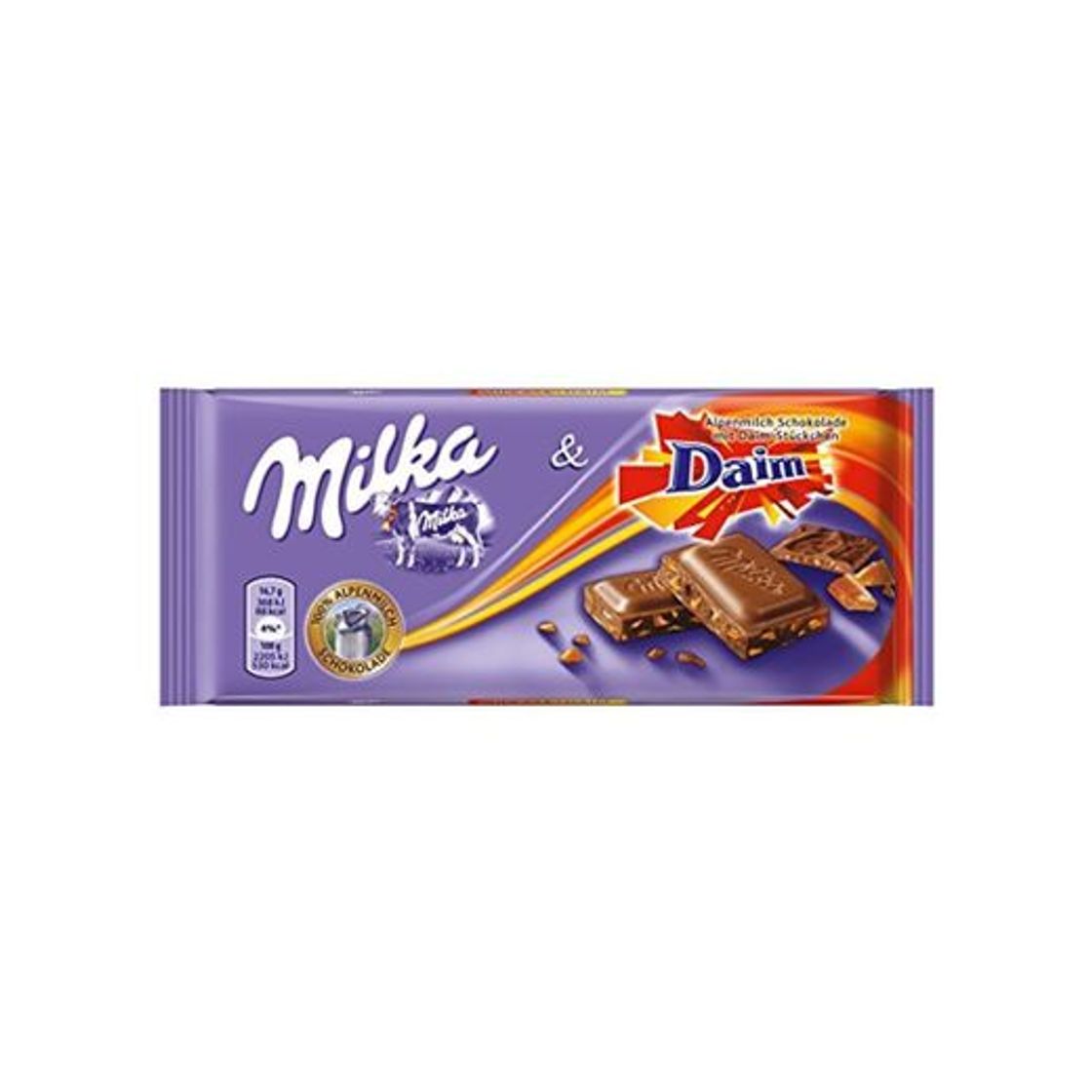 Social Chocolate Milka Daim