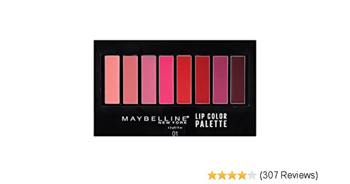 Moda Maybelline Lip Studio Lip Color Palette, 0.14 oz ... 