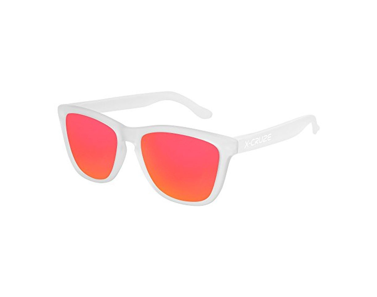 Product X-CRUZE® 9-050 Gafas de sol Nerd polarizadas estilo Retro Vintage Unisex Caballero