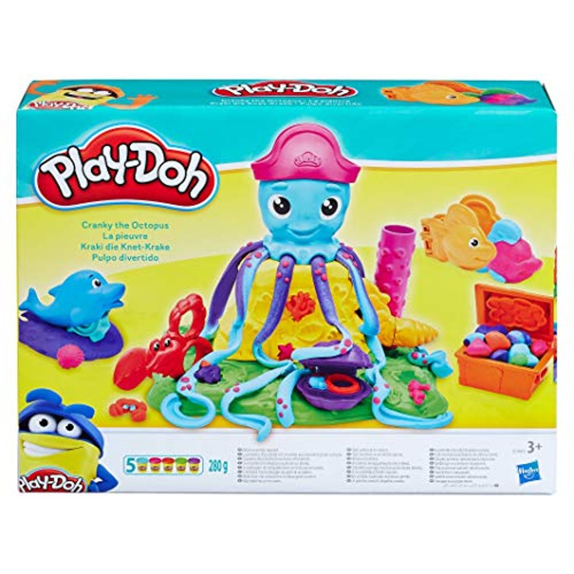 Social Play-Doh - Pulpo Divertidos Tentaculos