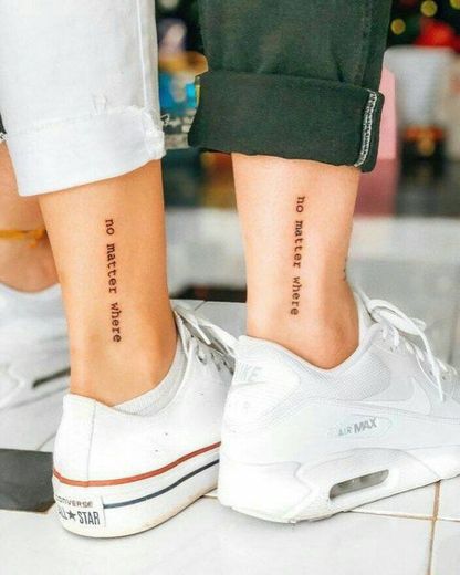 Couple small tattoo