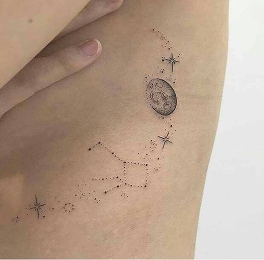 Galaxy tattoo