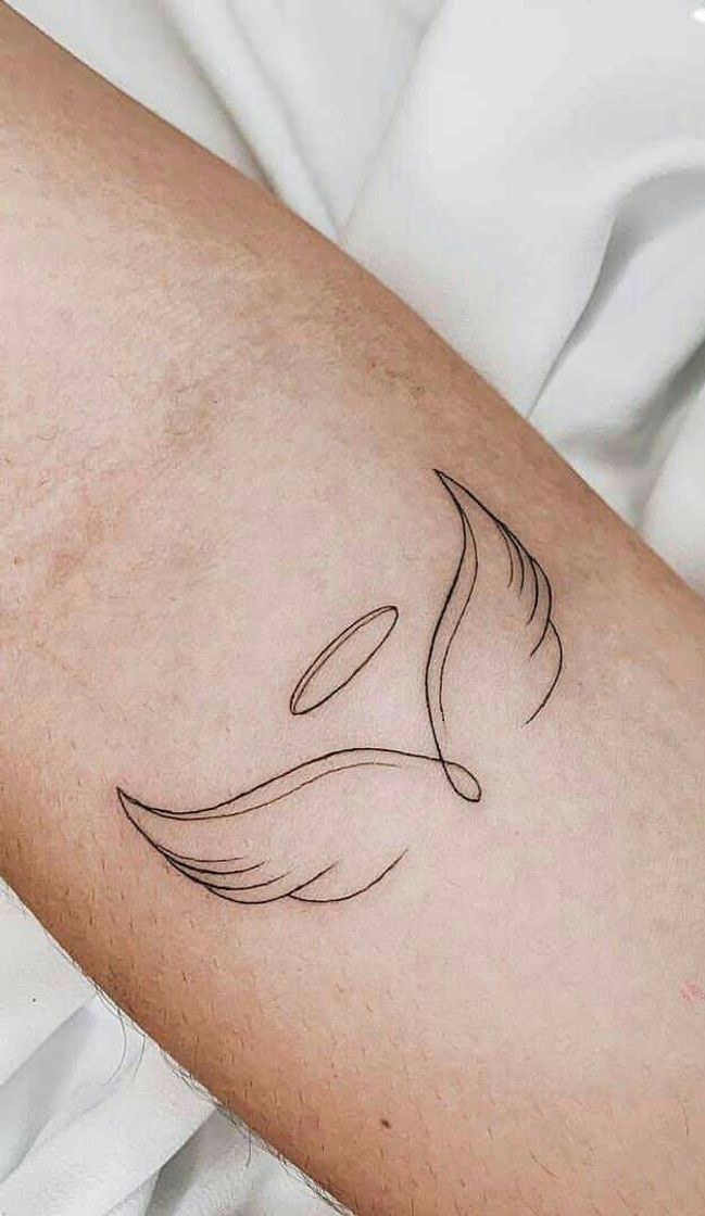 Fashion Small Angel Tattoo