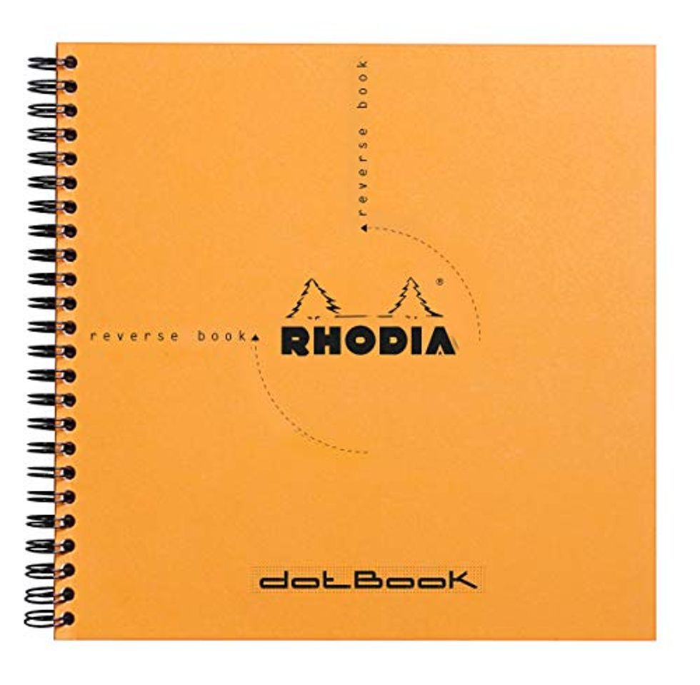 Product Rhodia 193638C - Libreta Reverse Book cuadriculado de anillas