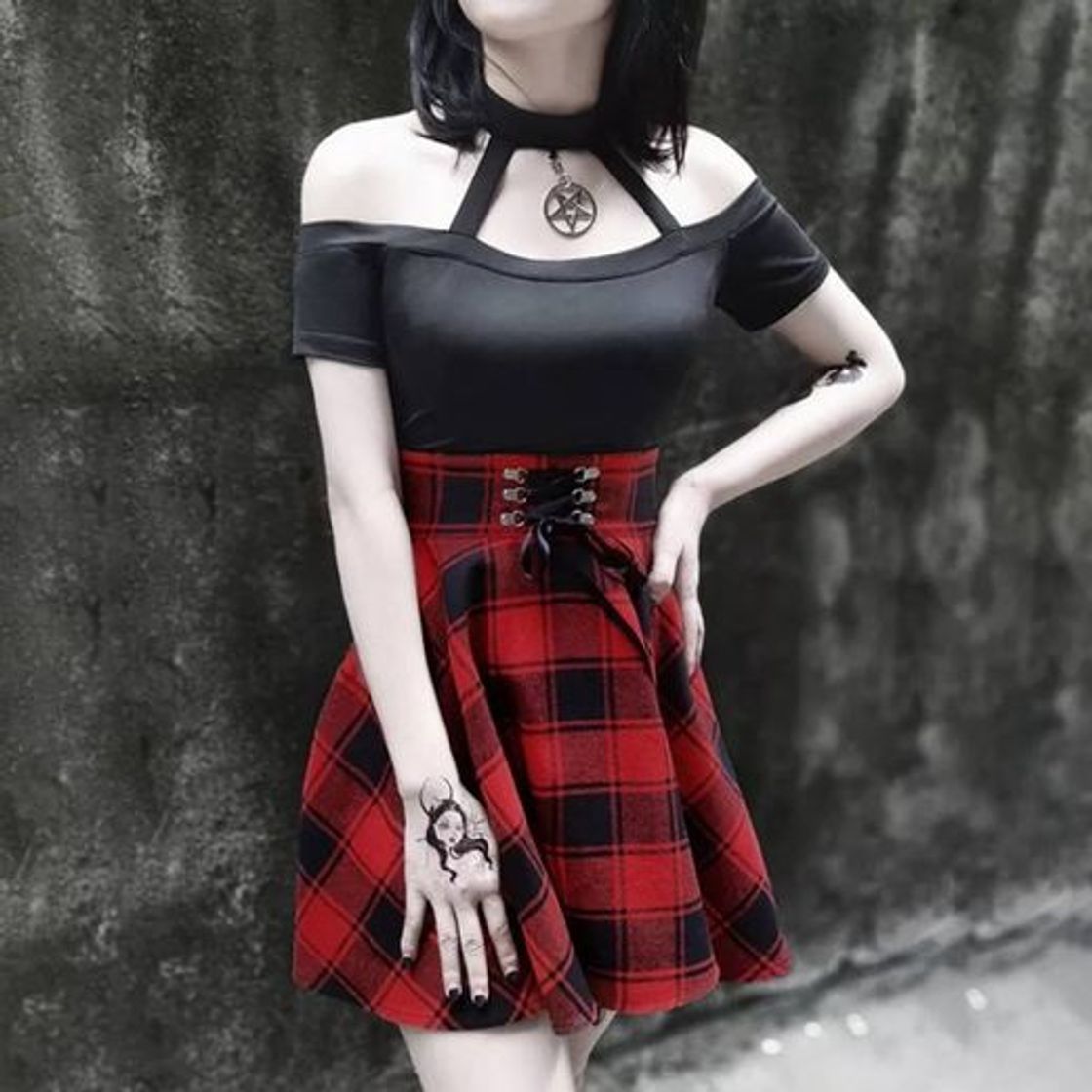 Moda Gothic dress