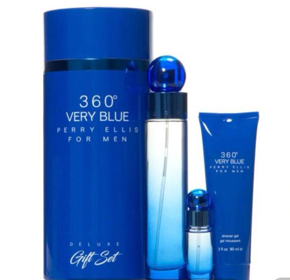 Social Estuche perry ellis 360 Very Blue for men 