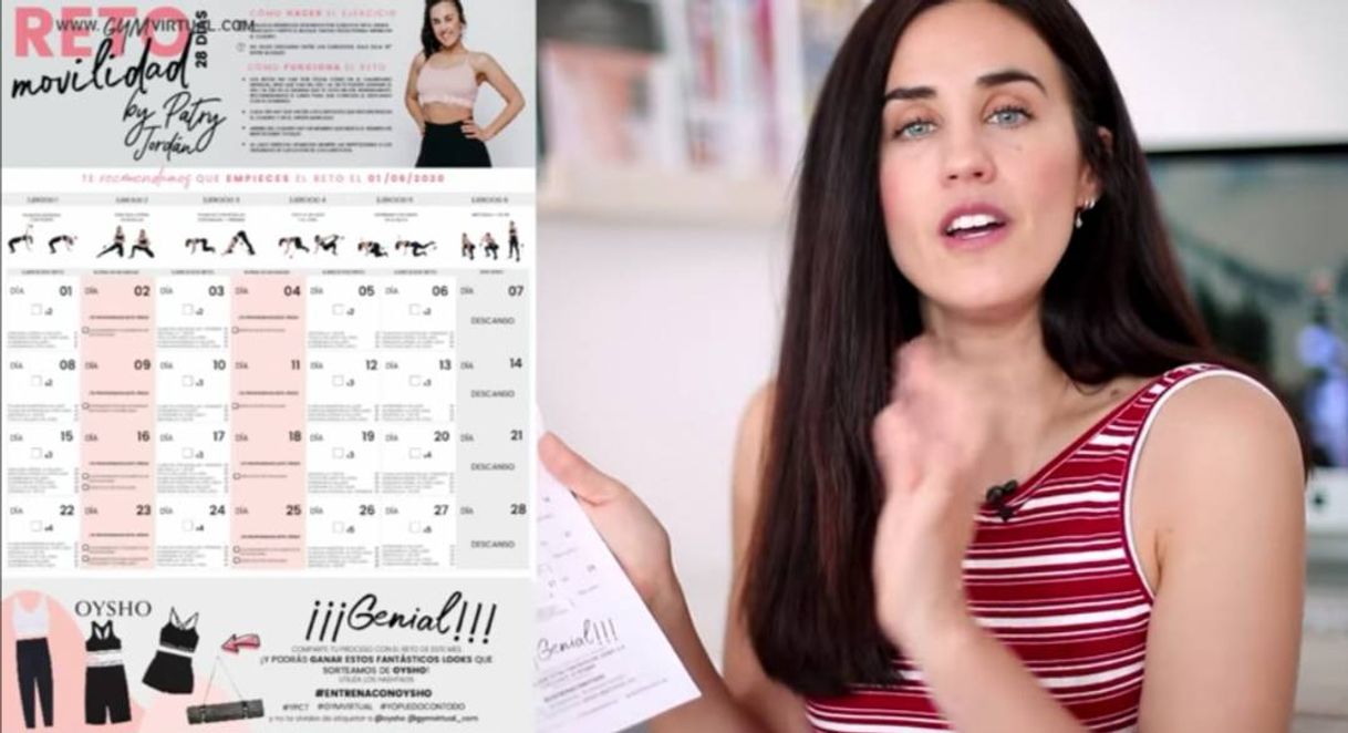 Social Calendario de ejercicios 