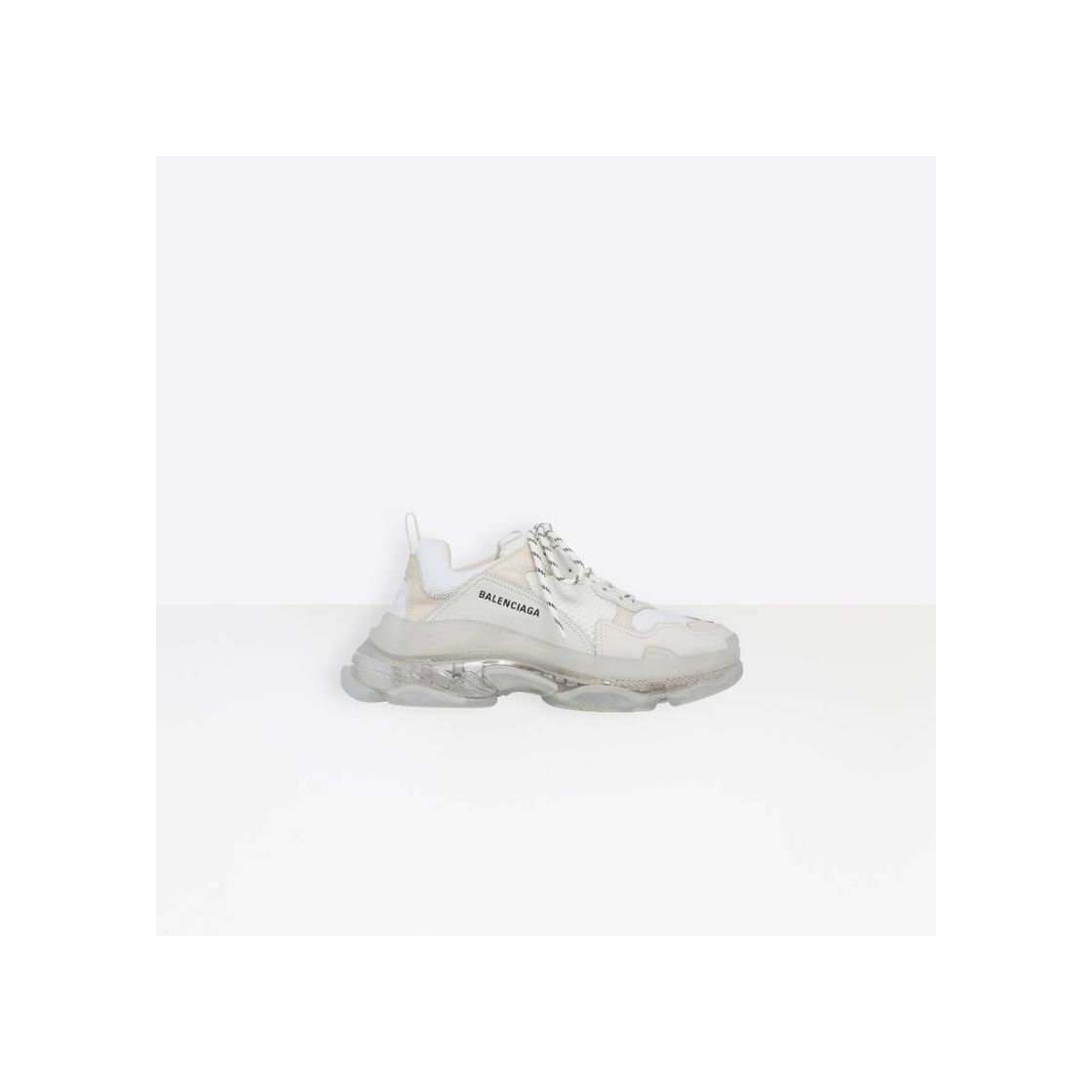 Social Balenciaga Triple S clear