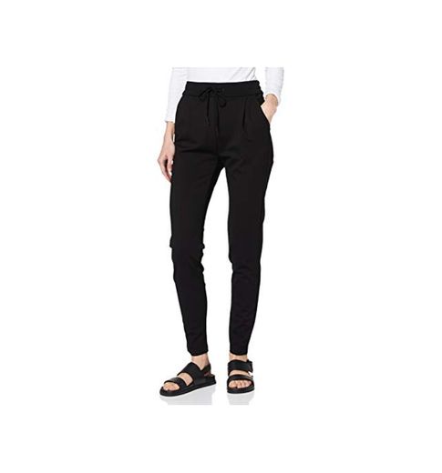 Vero Moda Vmeva Mr Loose String Pants Noos Pantalones, Negro