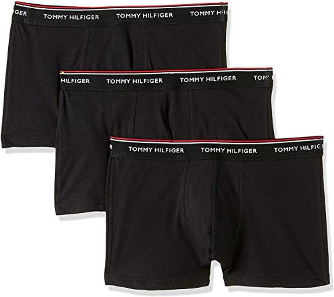 Social Tommy Hilfiger 3p Trunk Bóxer, Negro
