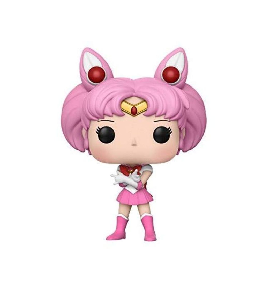 Social Funko Pop!- Anime: Sailor Figura de Vinilo Chibi Moon with Luna