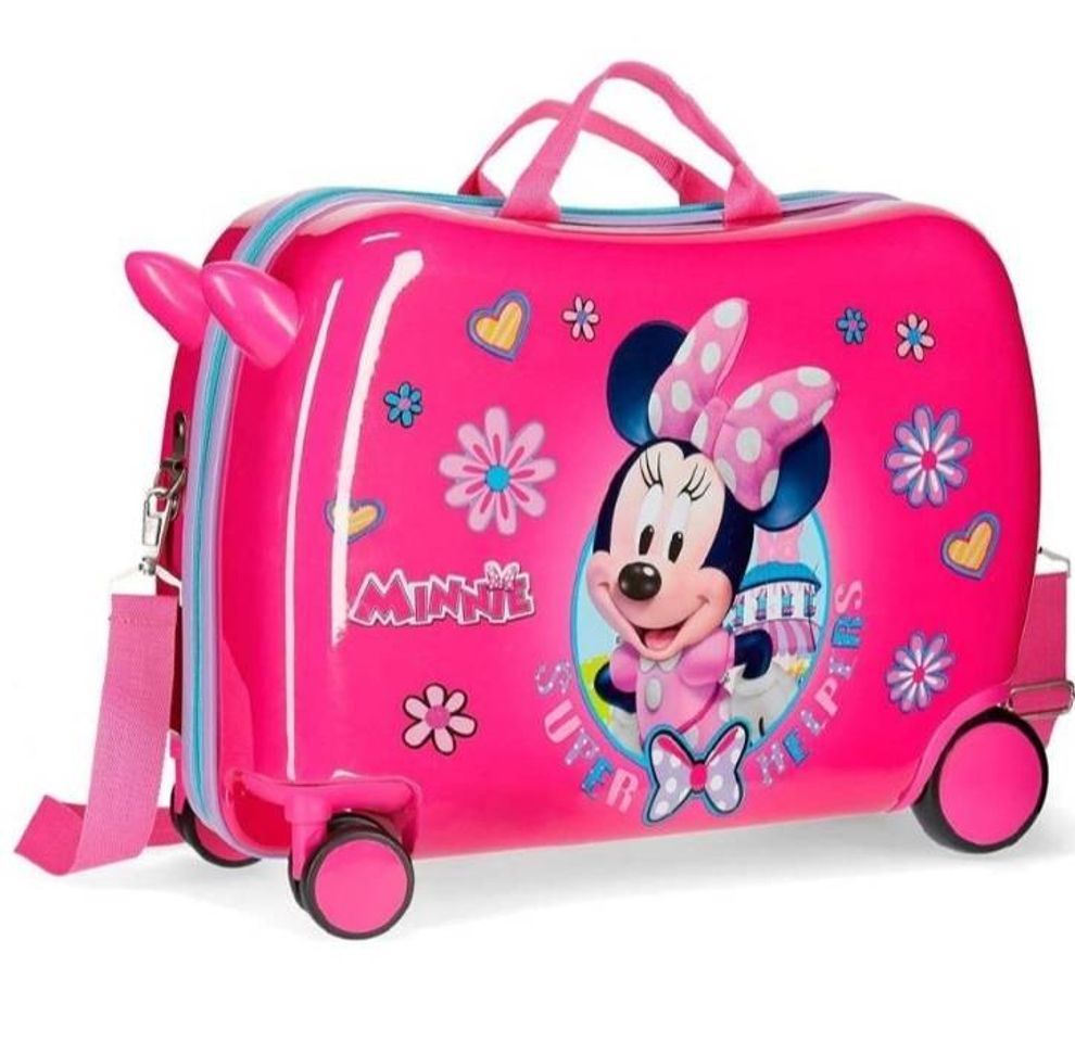 Moda Maleta infantil ruedas multidireccionales Minnie Super Helpe