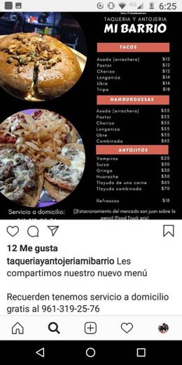 Taquería y antojeria mi barrio 